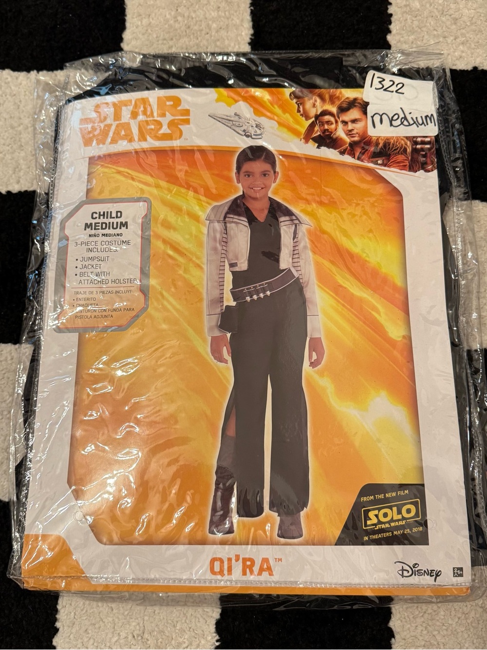NWT Star Wars Solo Qi’ra Child’s Costume Size Medium